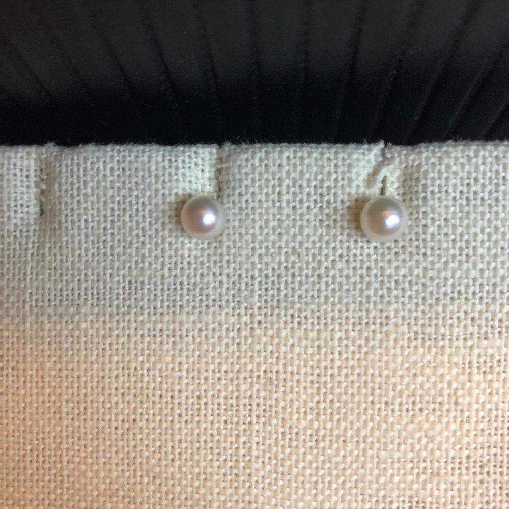 Pearl Ball Earrings
